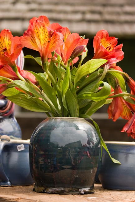 Handmade pottery piece