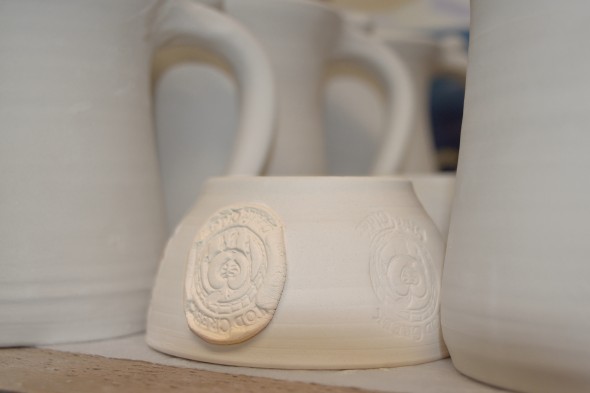 Handmade pottery piece