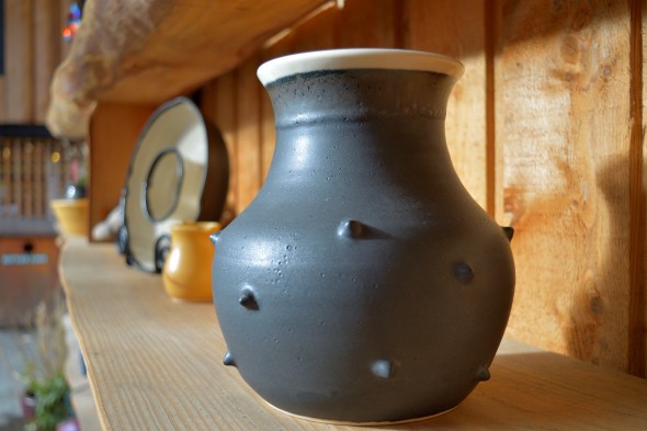 Handmade pottery piece