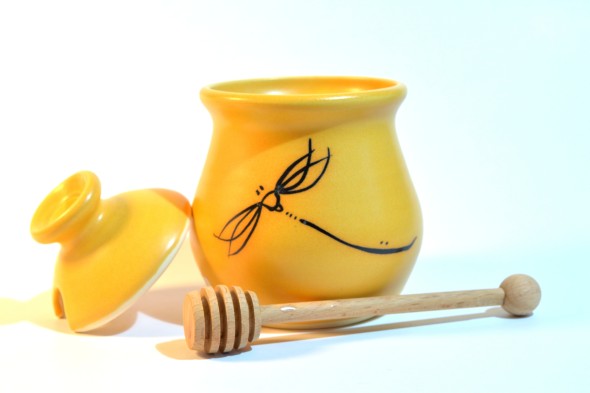 Handmade pottery piece