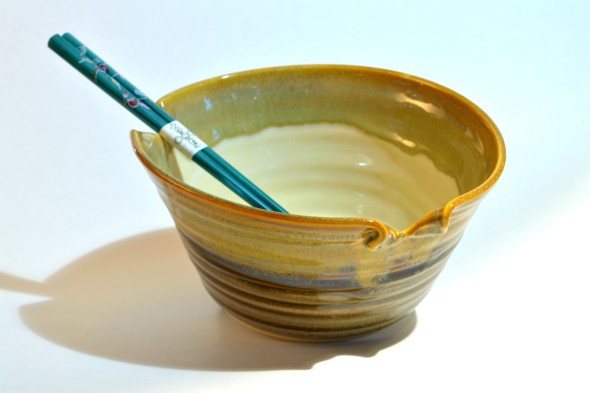 Handmade pottery piece