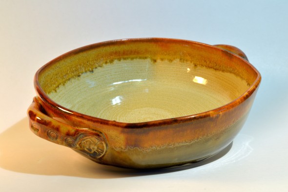 Handmade pottery piece